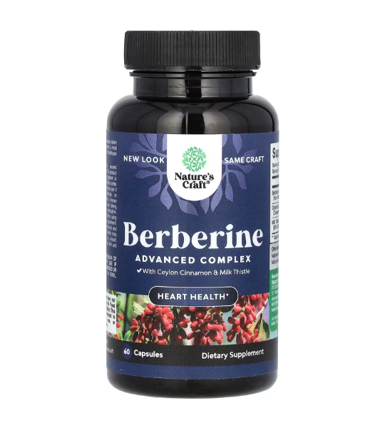 Nature's Craft, Berberine, 60 Capsules in Pakistan