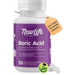 NewLife Naturals - Boric Acid Suppositories 600mg Capsules in Pakistan