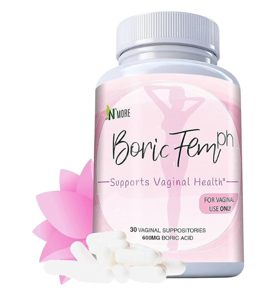 N'More Boric Fem pH Acid Vaginal Suppositories in Pakistan