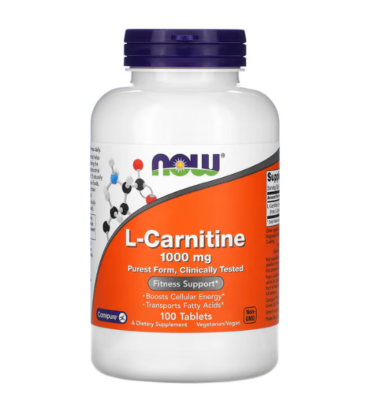 NOW Foods L-Carnitine 1000 mg Tablets in Pakistan