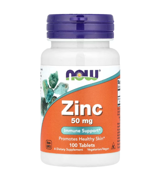 NOW Foods, Zinc, 50 mg, 100 Tablets in Pakistan