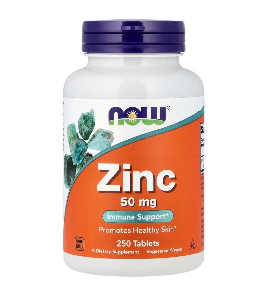NOW Foods Zinc 50 mg Tablets in Pakistan