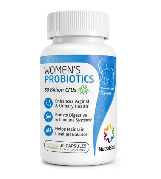 NutraBlast Vaginal Probiotics for Women Digestive 30 Capsules in Pakistan