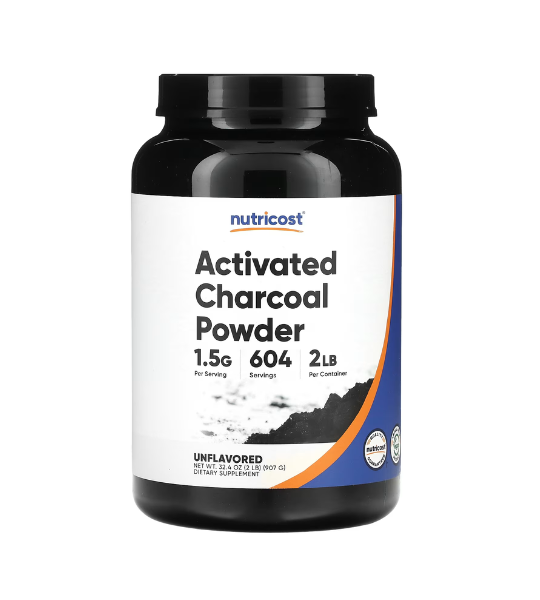 Nutricost, Activated Charcoal Powder, Unflavored, 2 lb (907 g) in Pakistan