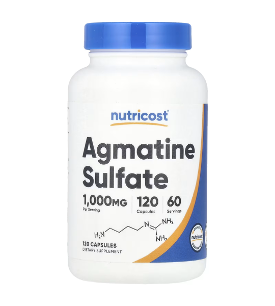 Nutricost, Agmatine Sulfate, 1,000 mg, 120 Capsules in Pakistan