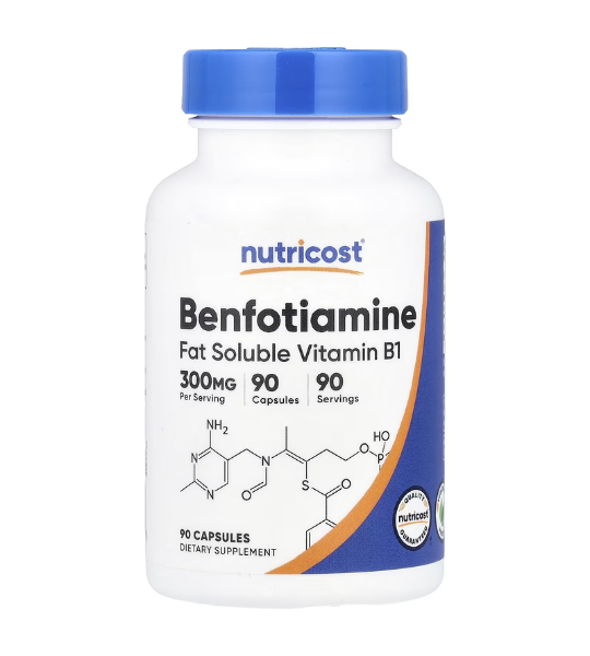 Nutricost, Benfotiamine, 300 mg, 90 Capsules in islamabad