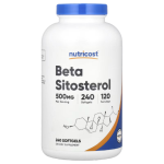 Nutricost, Beta Sitosterol, 500 mg, 240 Softgels in Pakistan