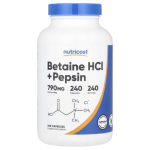 Nutricost, Betaine HCl + Pepsin, 240 Capsules in Pakistan
