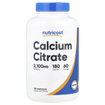 Nutricost, Calcium Citrate, 180 Capsules in Pakistan