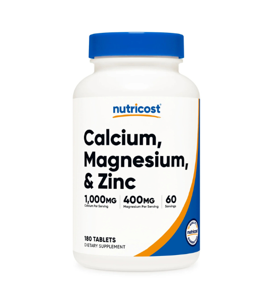 Nutricost Calcium, Magnesium & Zinc 1000mg Tablets in Pakistan