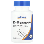 Nutricost, D-Mannose, 1,000 mg, 60 Capsules in Pakistan