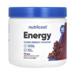 Nutricost, Energy, Clean Energy Powder, Grape, 10.7 oz (300 g) in Pakistan
