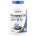 Nutricost, Flaxseed Oil, 1,200 mg, 120 Softgels in Pakistan