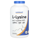 Nutricost, L-Lysine, 1,000 mg, 500 Capsules in Pakistan