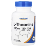Nutricost, L-Theanine, 200 mg, 120 Capsules in Pakistan