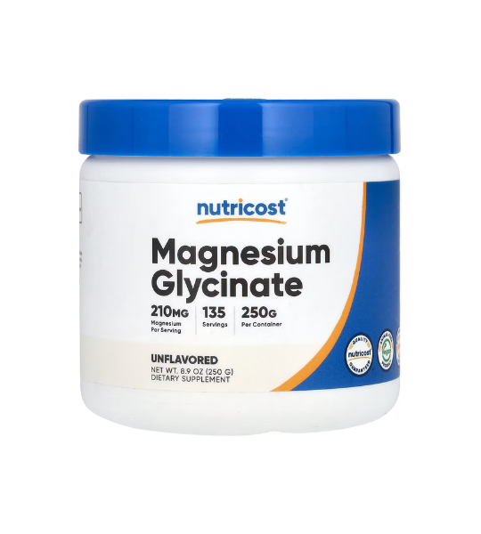 Nutricost, Magnesium Glycinate, Unflavored, 8.9 oz (250 g) in Pakistan