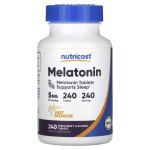 Nutricost, Melatonin, Mixed Berry, 5 mg, 240 Tablets in Pakistan