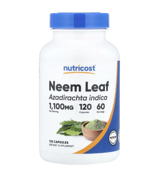 Nutricost, Neem Leaf, 1,100 mg, 120 Capsules in Pakistan