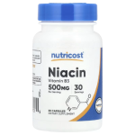 Nutricost, Niacin, 500 mg, 30 Capsules in Pakistan