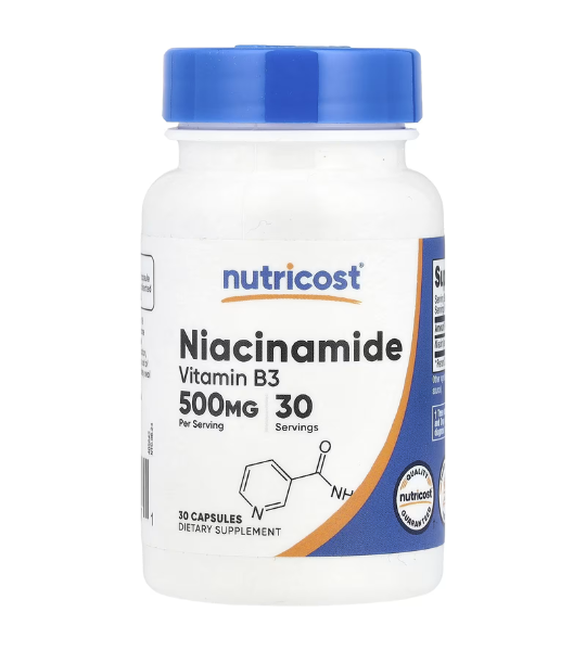 Nutricost, Niacinamide, 500 mg, 30 Capsules in Pakistan