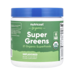 Nutricost, Organic Super Greens, Unflavored, 3.7 oz (103 g) in Pakistan