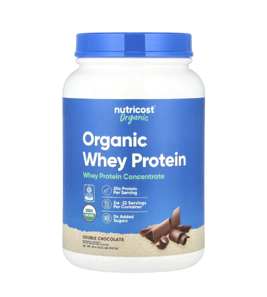 Nutricost, Organic Whey Protein, Double Chocolate, 2 lb (907 g) in Pakistan
