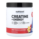 Nutricost, Performance, Creatine + Energy, Fruit Punch, 9 oz (252 g) in Pakistan