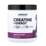 Nutricost, Performance, Creatine + Energy, Grape, 9 oz (252 g) in Pakistan