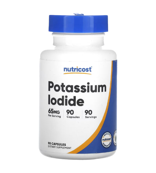 Nutricost, Potassium Iodide, 65 mg, 90 Capsules in Pakistan