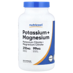 Nutricost, Potassium + Magnesium, 210mg, 240 Capsules in Pakistan