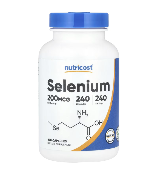 Nutricost, Selenium, 200 mcg, 240 Capsules in Pakistan