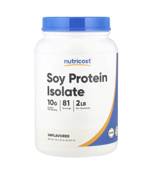 Nutricost, Soy Protein Isolate, Unflavored, 2 lb (907 g) in Pakistan