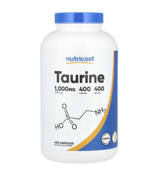 Nutricost, Taurine, 1,000 mg, 400 Capsules in Pakistan