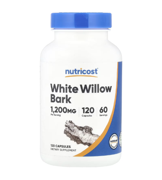 Nutricost, White Willow Bark, 1,200 mg, 120 Capsules in Pakistan