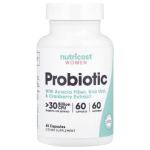 Nutricost, Women, Probiotic, >30 Billion CFU, 60 Capsules in Pakistan