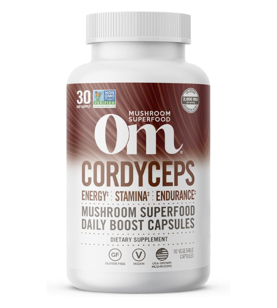 Om Organic Mushroom Nutrition Cordyceps Mushroom Superfood Daily Boost Capsules in Pakistan