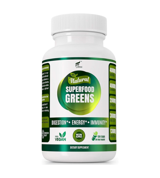 Organic Vegan Super Greens Capsules in Pakistan