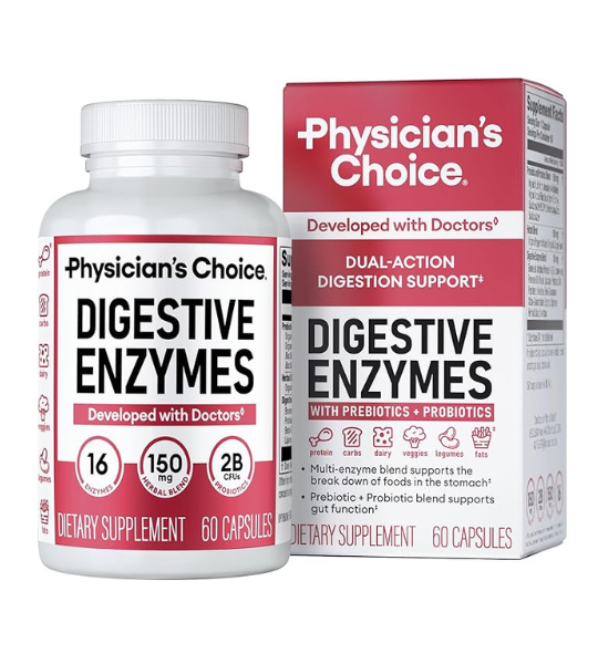 Physician's CHOICE Digestive Enzymes 60 Capsules in Pakistan