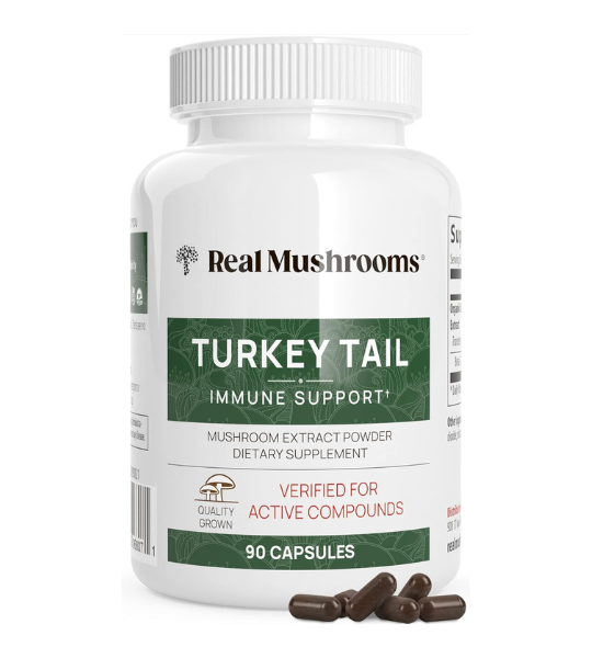 Real Mushrooms Turkey Tail Mushroom Capsules in Pakistan