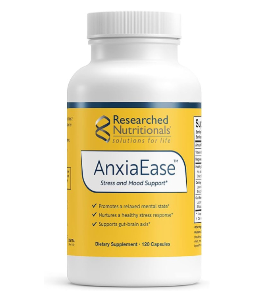 Researched Nutritionals AnxiaEase Stress and Mood Support Capsules in Pakistan