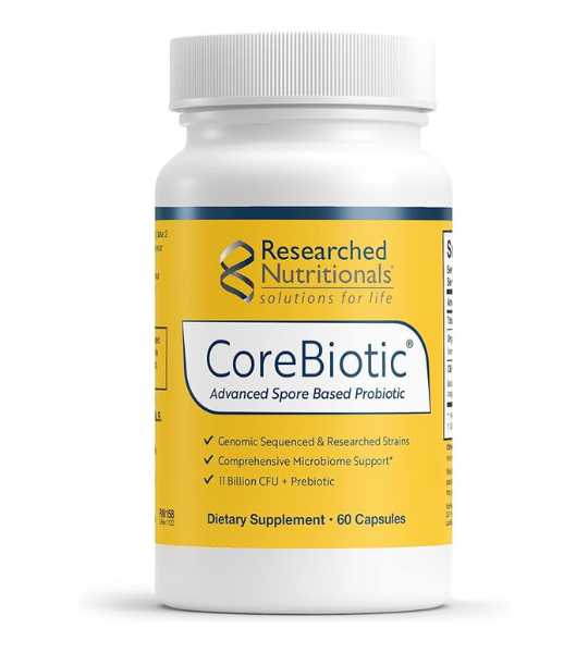 Researched Nutritionals Corebiotic Advanced Spore-Based Probiotic Capsules in Pakistan