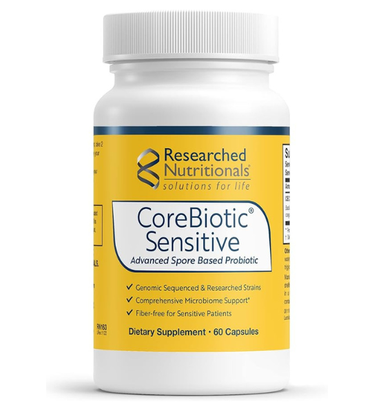 Researched Nutritionals CoreBiotic Sensitive Advanced Spore-Based Probiotic Capsules in Pakistan