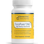 Researched Nutritionals TocoPure D&G High Potency Tocotrienols Softgels in Pakistan