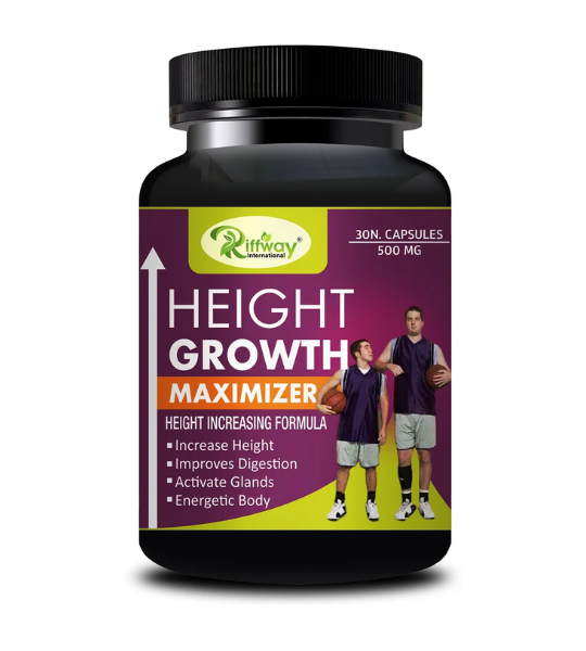 Riffway Height Growth Maximizer Herbal Capsules in Pakistan