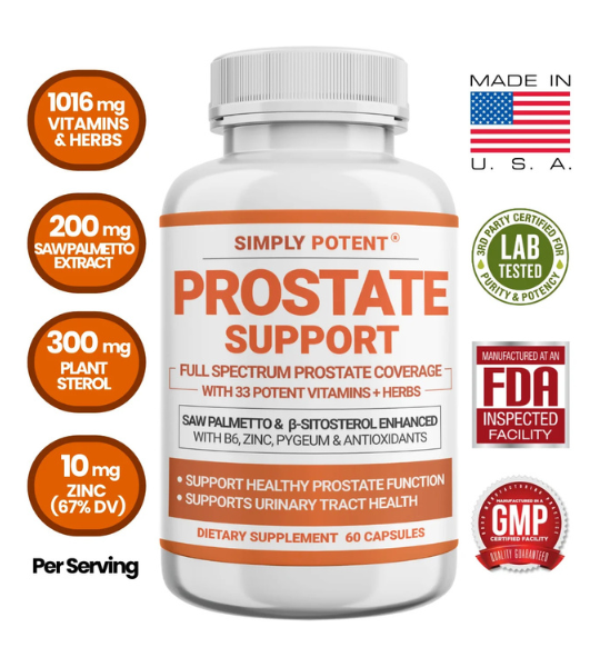 Simply Potent Prostate Support Capsules in Pakistan