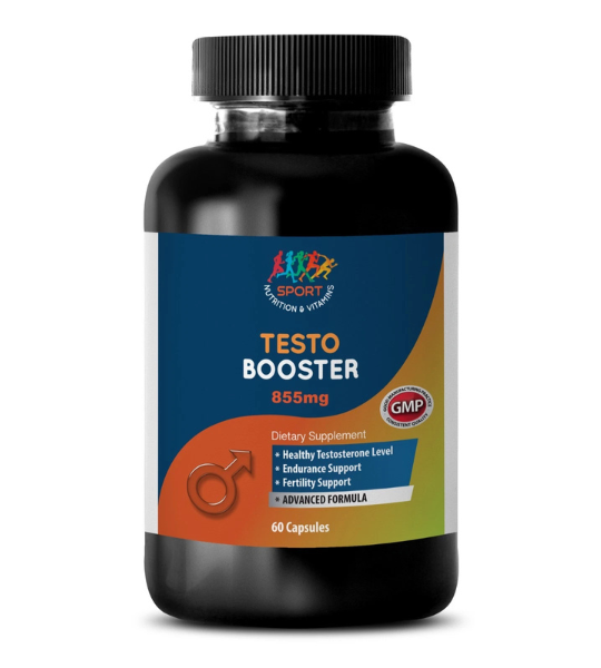Sport Nutrition & Vitamins Testo Booster 855 mg Capsules in Pakistan