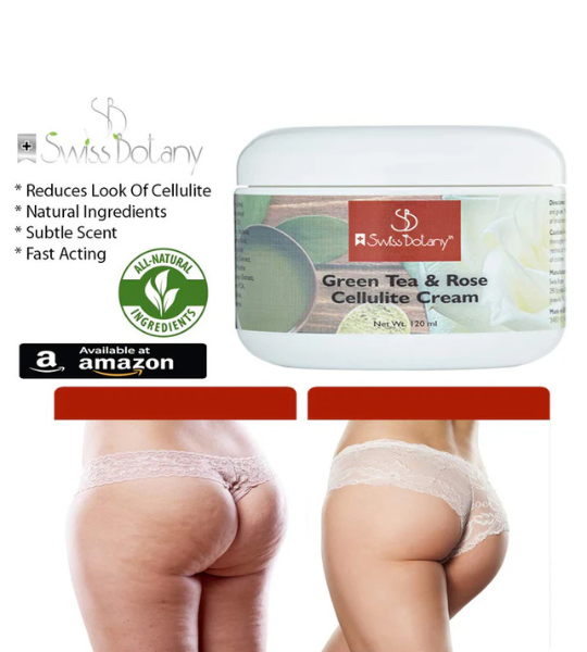 Swiss Botany Cellulite Remover Green Tea & Rose Cellulite Cream in Pakistan