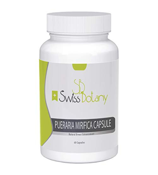Swiss Botany Pueraria Mirifica Capsules Natural Breast Enlargement & Firmness Pills in Pakistan