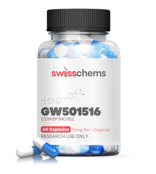 Swiss Chems GW-501516 (Cardarine) 10mg Capsules in Islamabad