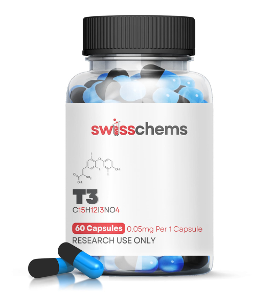 Swiss Chems Liothyronine T3 0.05mg Capsules in Pakistan
